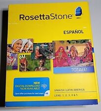 Rosetta Stone Spanish (Latin America) Level 1-5 Set  5-DVDs & 2-Audio CDs picture