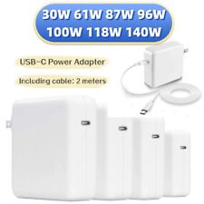 61W 87W 96W 140W USB-C PD Type C Power Adapter Charger For Apple MacBook Air/Pro picture
