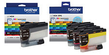 4PK GENUINE Brother LC404 Ink Cartridge for MFC-J1205W MFC-J1205W XL MFC-J1215W picture