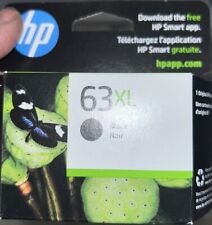Genuine HP 63XL Black Ink Cartridge F6U64AN OEM RETAIL PKG  BNIB picture