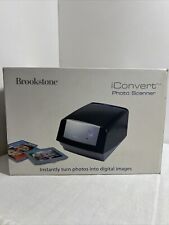 BROOKSTONE - iConvert Photo Scanner - INSTANTLY TURN PHOTOS INTO DIGITAL IMAGES picture