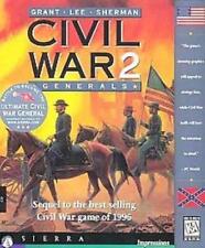 Civil War Generals 2 Grant Lee Sherman PC CD fight union vs confederate war game picture