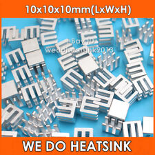 100pcs WE DO HEATSINK Aluminum 10*10*10mm Small Cube Heatsink Radiator Cooler picture