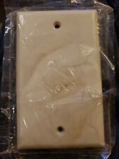Cooper wiring devices ~Eagle Electric Mfg,  Blank Ivory Wallplate; Part #Q2129V picture