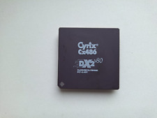 Cyrix Cx486DX2-V80GP 017-3.45V 486DX2-80 vintage CPU GOLD picture