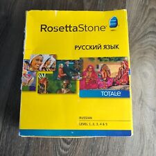 Rosetta Stone Russian Levels 1-5 No Code 8 Discs 2011 picture