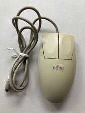 Ball Type Mouse Fujitsu Wired PS   2 Connector Rare Showa Heisei Retro picture