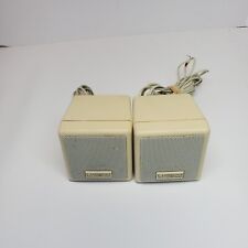 Pair of Cambridge Soundworks Cube Speakers PC Computer picture