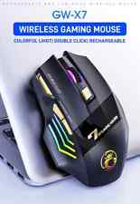 IMICE-Wireless Gaming Mouse, Dual Mode, Rechargeable, Silent Mouse, Bluetooth picture