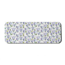 Ambesonne Floral Pattern Rectangle Non-Slip Mousepad, 31