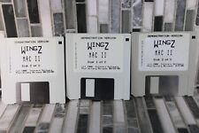 Lot of 3 Vintage Apple Demonstration Copy of WingZ II Floppy Disks picture