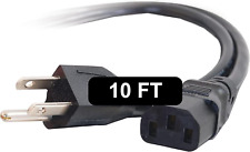 10FT Replacement AC Power Cord - Power Cable for TV, Computer, Monitor, Applianc picture