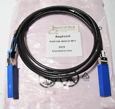 AMPHENOL 400GBASE-R PASSIVE COPPER OSFP TO OSFP CABLE 2M LONG NDVVJF-0011 picture