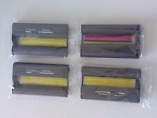 Lot of 4 Canon Postcard 4x6 Toner Ribbon Ink Cartridge Selphy 36 Printouts NEW picture