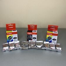 Genuine Canon Combo Lot Of 9 BCI-10 Black 3x BCI-11 Color 6x Cartridges Sealed picture