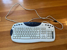 Logitech Vintage  Internet Navigator Keyboard Y-BE22 White- See Details & Photo picture