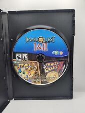 JEWEL QUEST  I & II PC Game CD ROM Disc Only picture