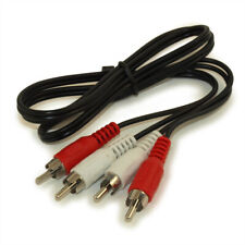 3ft 2 Wire RCA Audio Cables  Male/Male (General Duty) picture