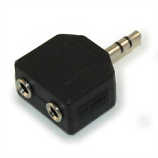3.5mm Stereo TRS Plug to Dual 3.5mm Stereo Jack Splitter/Adapter picture