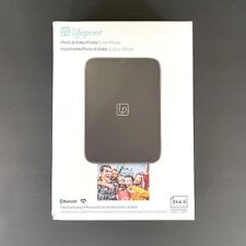 Lifeprint Portable 3x4.5 Portable and Video Printer For iPhone - Black picture