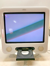 Vintage Apple eMac G4 A1002 PowerPC 1.25GHz No HDD/OS w/Stand FOR PARTS picture