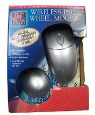 PC Concepts PS/2 Wheel Wireless Wheel Mouse Digital Radio Frequency Tech 27 MHz  picture