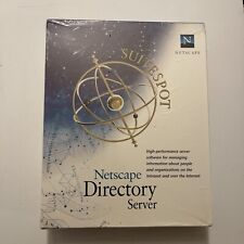 🔥 ULTRA RARE Netscape Directory Server Suitespot Brand New Sealed 1.0 Unix picture
