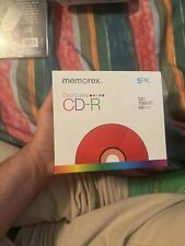 Memorex Cool Colors CD-R 52X 700MB 80 min (5 Pack) picture