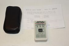 Vintage RJ11 Modular Cable Tester Pin Out Test With Case, Instructions & Jumpers picture