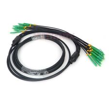 30M Outdoor LC APC SM 12 Strand Armored Field TPU Optic Patch Cord Fiber Cable picture