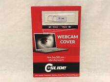 The Original Sliding Webcam Cover | C-Slide White Stalker Blocker  picture
