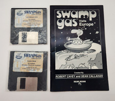 Vintage Swamp Gas Visits Europe 1990's Video Game Macintosh Inline Design picture