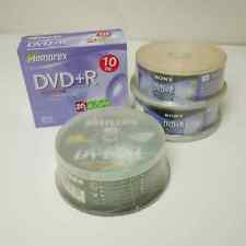 Bulk Lot of Sony, Philips & Memorex Blank DVD+R Discs - 85 Discs Total picture