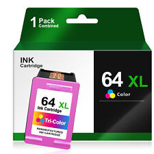 64XL XXL Black Color Ink Cartridge for HP 64 Envy Photo 7155 7855 7858 6252 6220 picture