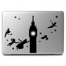 Peter Pan Big Ben Flying for Macbook Air Pro Laptop Car Window Decal Sticker DIY picture