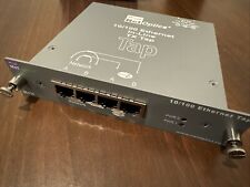NetOptics Dual-Power 10/100 Ethernet In-Line TX Tap Module w/Power adapter picture