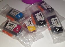 Lot of 6 New/Unopened 564xl INK CARTRIDGES: 3 Black, 1 Cyan, 1 Yellow, 1 Magenta picture