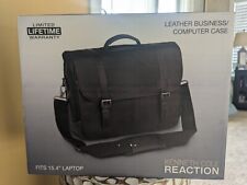 Kenneth Cole Leather Computer Case Brand New picture