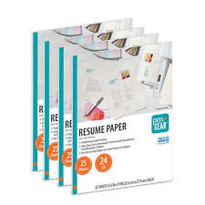 Pen+Gear Ivory Resume Paper, Laid Finish, 8.5