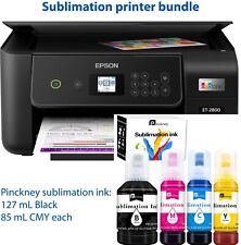 Espon EcoTank Printer With Sublimation Ink Bottles Bundle picture