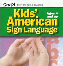 Snap Kids American Sign Language Cd Rom Ages  4 And Up picture