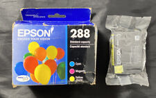 (Expired) Genuine Epson 288 Color 3 Combo Pack + Extra Yellow Ink 4/21 picture
