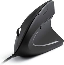 Anker Ergonomic Optical Vertical Mouse 1000/1600 DPI 5 Key Gaming Mice|USB Wired picture