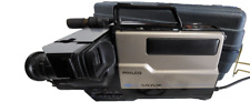 Vintage Retro VCR791AV01 Philco Movie Maker VHS Recorder in Quasar Padded Case picture