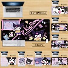 Kuromi Mouse Pad Desk Mat Non-Slip Thickened Large Game Mouse Mat Keyboard Pad  picture