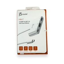 J5Create JCA379 USB-C HDMI and USB 3.0 with Power Delivery for MacBook picture