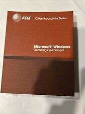 Rare Vintage 1987 Microsoft Windows 1.03 AT&T Operating Environment Floppy w/Box picture