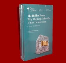 NEW DVDs 24 Lect The Hidden Factor Thinking Differently Great Courses Teaching  picture