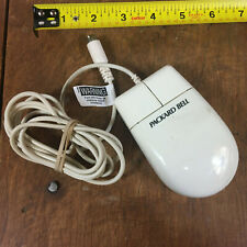 Vintage 80s 90s Packard Bell Computer PC Mouse Desktop Gaming Acer  picture