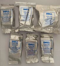 OEM Dell 7Y745 Series2 Tri-color Ink Cartridge for A940 A960 Sealed ( Lot of 6 ) picture